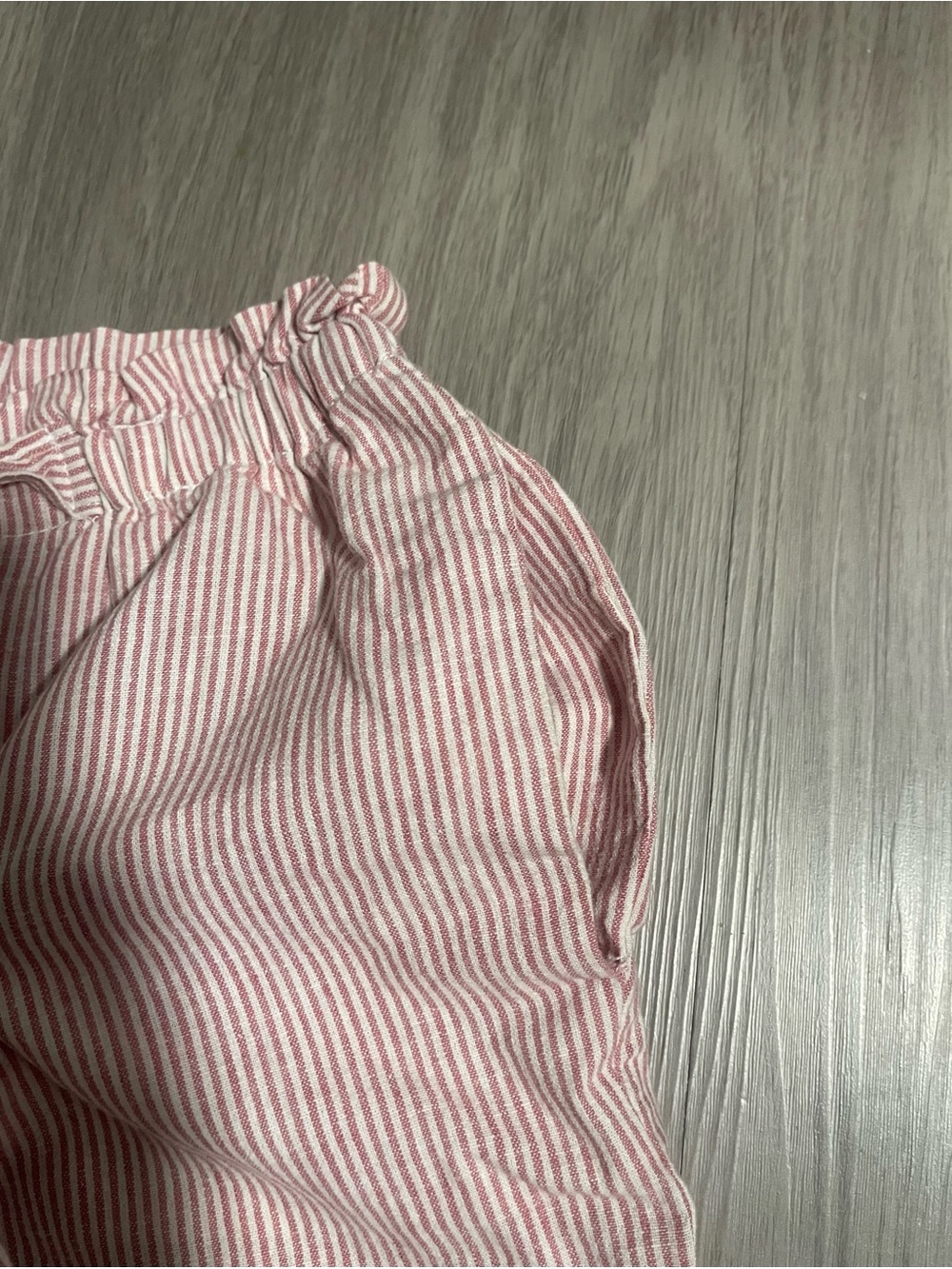 Pink Striped Drawstring Lounge Pants - Picture 4 of 6